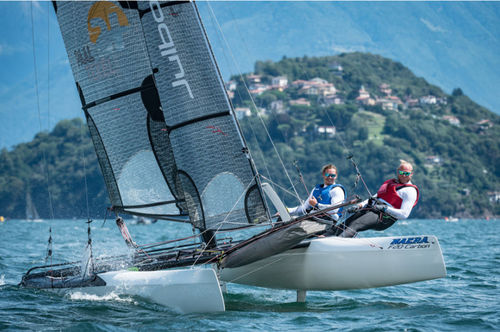 Sportkatamaran für Küstenregatta - F20 Carbon - Nacra Sailing - Zweihand / mit Doppeltrapez / Carbon