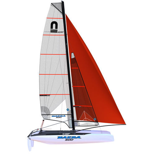 Freizeit-Sportkatamaran - 500 MK2 - Nacra Sailing - für Schulen / Einhand / mit Doppeltrapez
