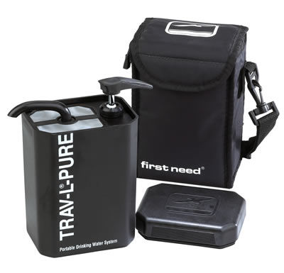Tragbarer Wasseraufbereiter - TRAV-L-PURE - Pure Water General Ecology - für Boote