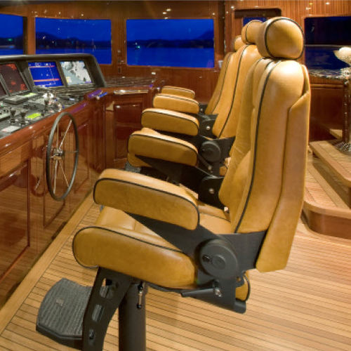 Steuermannsitz - 500-100  - STIDD SYSTEMS - für Boot / mit Armlehnen / einstellbar