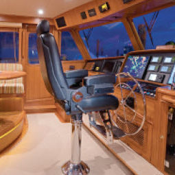 Steuermannsitz - 500XH  - STIDD SYSTEMS - für Boot / mit Armlehnen / einstellbar