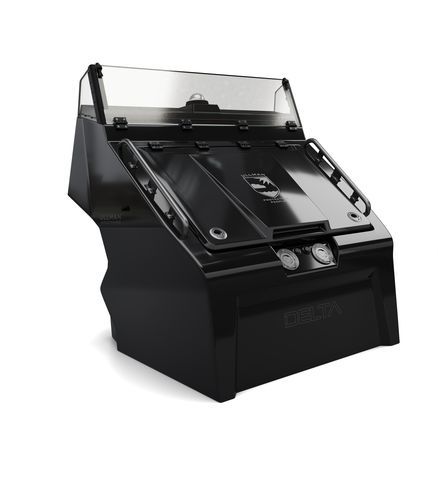 Zentral-Steuerkonsole - DELTA CONSOLE - Ullman Dynamics - doppelt / 2 Plätze / Windschutzscheibe