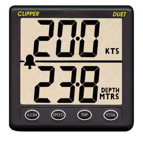 Display für Boot - Duet  - Nasa Marine - Geschwindigkeit / für Tiefenanwendung / Ortungsgerät