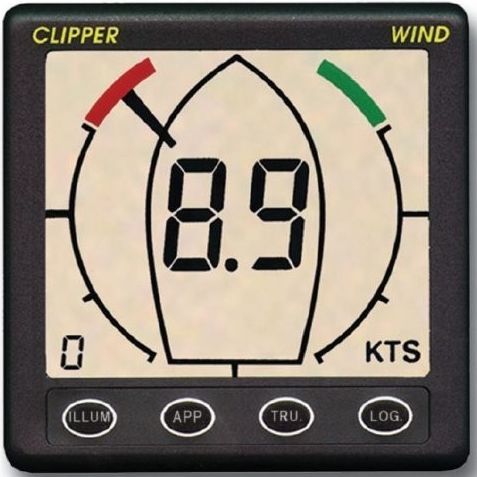 Geschwindigkeitsdisplay - True - Nasa Marine - Windrichtung / digital / kabellos