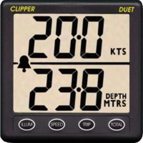 Display für Boot - Clipper Duet - Nasa Marine - für Segelboot / Geschwindigkeit / für Tiefenanwendung