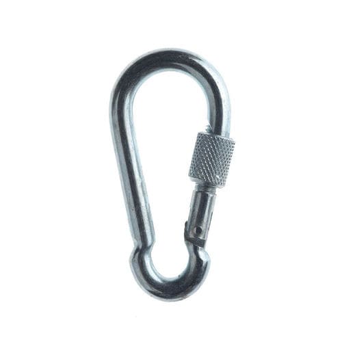 Schnappschäkel mit Schraubverschluss - Din 5299 C - Catenificio Rigamonti