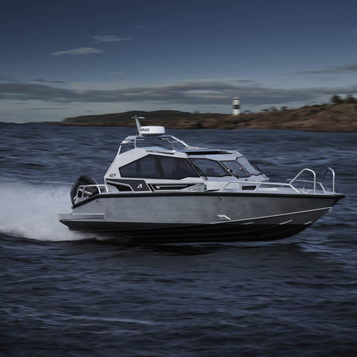 Cabin-Cruiser / Außenborder - A27C - Anytec Sweden AB - Hardtop / mit geschlossenem Cockpit / Bowrider