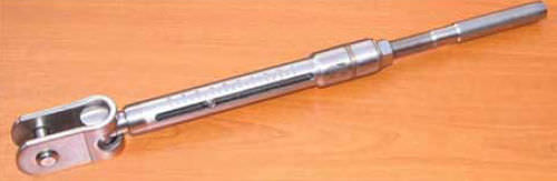 Geschlossenes Gehäuse Wantenspanner - 16XX - Garelli - Gabelgelenk / Crimp / für Rodriggings