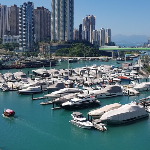 Schwimmponton - ATLANTIC MARINE - modular / Anker / für Yachthafen