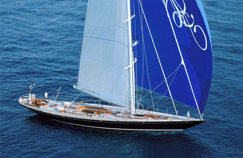 Segel-Superyacht / für Kreuzfahrten - ANTONISA - Hodgdon Yachts - traditionell / mit offenem Heck / Sloop