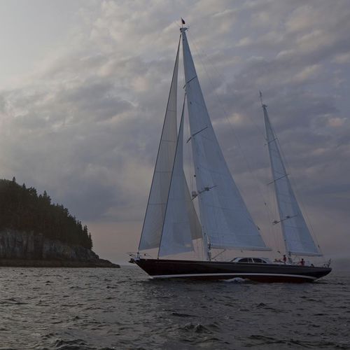 Segelyacht für Kreuzfahrten - DELTA HOUSE - Hodgdon Yachts - traditionell / mit offenem Heck / Ketch