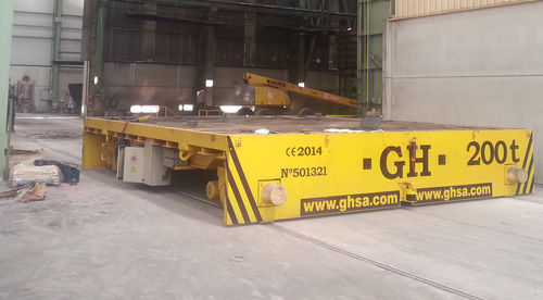 Anhänger für Materialumschlag - GH Cranes & Components - für Werft / mit Eigenantrieb / elektrisch