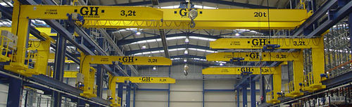 Kran für Werft - GH Cranes & Components - mit Ausleger