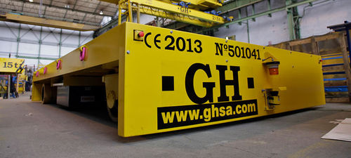 Anhänger für Schwerlasttransporte - GH Cranes & Components - für Werft / mit Eigenantrieb