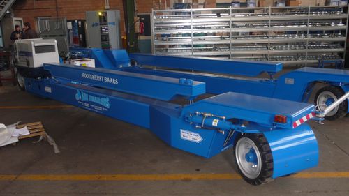 Anhänger für Materialumschlag - MBT 20 - ABI TRAILERS - für Boot / für Werft / mit Eigenantrieb