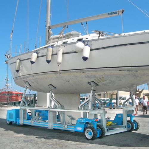 Anhänger für Materialumschlag - MBT 25 - ABI TRAILERS - Straße / für Boot / für Werft