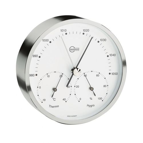 Analoges Barometer - 6156 - ARC Marine - weiß / Thermometer / Hygrometer