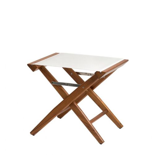 Hocker für Boot - canvas - ARC Marine - Teakholz