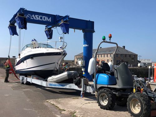 Kran für Yachthafen - JIB 10 - ASCOM - Ausleger
