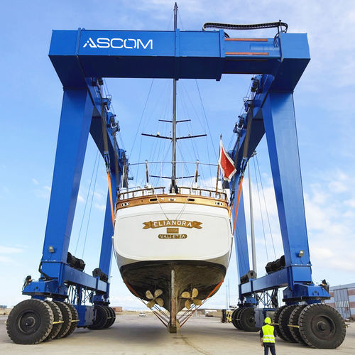 Ferngesteuerter Travellift - BHT 670 - ASCOM - mit Allradlenkung / für Schwerlasten