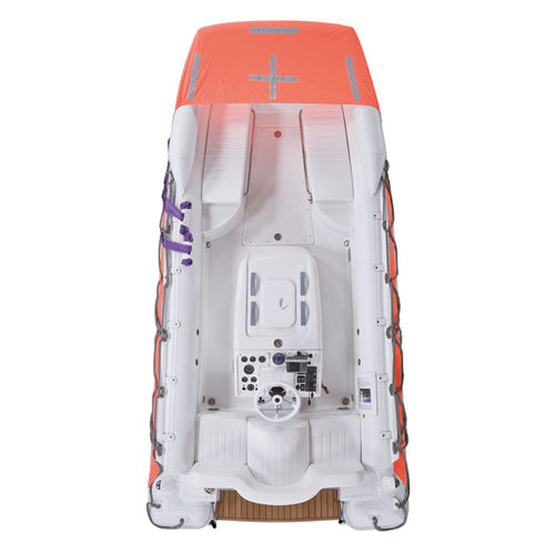 Rettungsboot Berufsschiff - JT 14 RB  - Castoldi - Inboard-Hydrojet / Diesel / Festrumpf-Schlauchboot