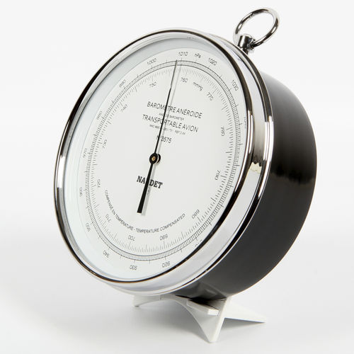 Analoges Barometer - OVM - NAUDET - Messing / weiß
