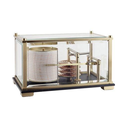 Analoger Barograph - COMPACT BRASS VERSION - NAUDET - Messing