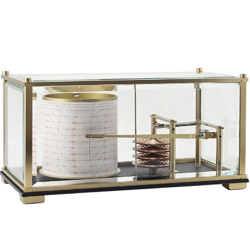 Analoger Barograph - LARGE BRASS VERSION - NAUDET - Messing