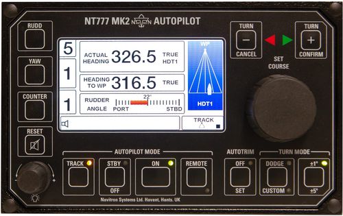 Autopilot für Arbeitsboote - NT777 MK2 - Navitron - Standard