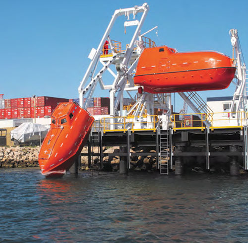 Freifallrettungsboot - Survitec - für Schiffe / SOLAS