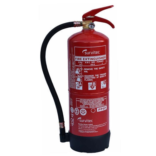 Feuerlöscher auf Pulverbasis - 766995 - Survitec - tragbar