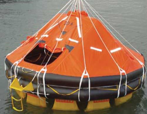 Rettungsinsel für Schiffe - LR07 (12 - 25 PERSON) - Deutsche Schlauchboot - Sechssitzer / 8 Plätze / 10 Plätze