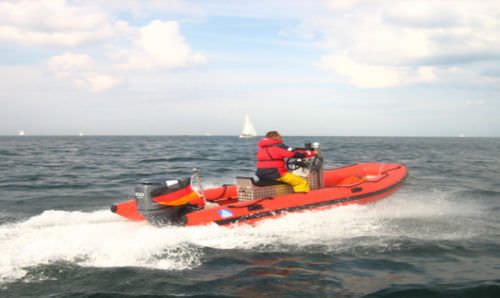 Außenborder-Schlauchboot - DSB 5.1 SR - Deutsche Schlauchboot - halbstarr / mit Mittelkonsole