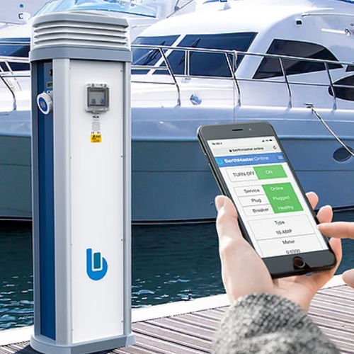 Überwachungs-App - BerthVend - Rolec Services - zur Verwaltung der Bootspräsenz / Steuerung / für Wasserverteilersäule