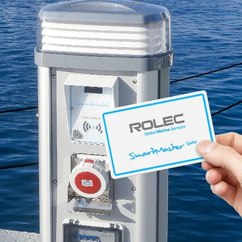 Bezahlsystem / Karten für Stromsäule für Steg - SmartVend - Rolec Services