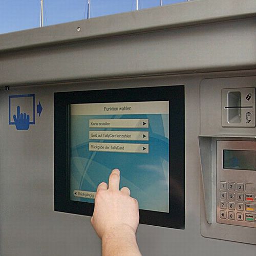 Bezahlsystem / Karten für Stromsäule für Steg - Tallykey
