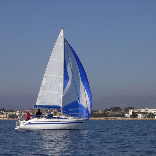 Segelboot für Kreuzfahrten - 678 Bt-Tes 720 - Tes Yacht - 4 Kojen / Bugspriet / trailerbar