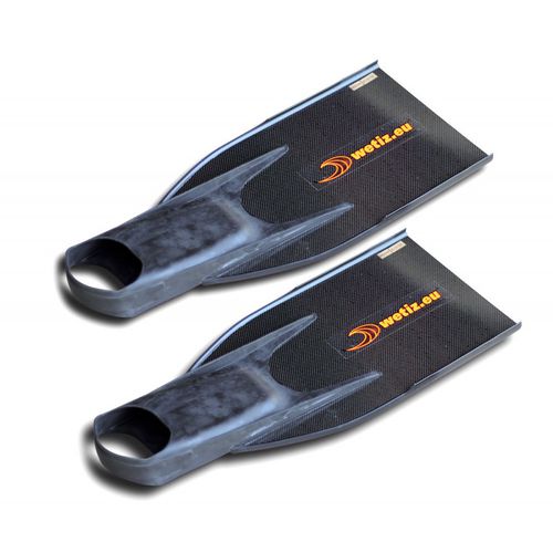 Tauchflosse - TS-CC - Zacki Surf und Sport Wetiz - Carbon / Vollfuß