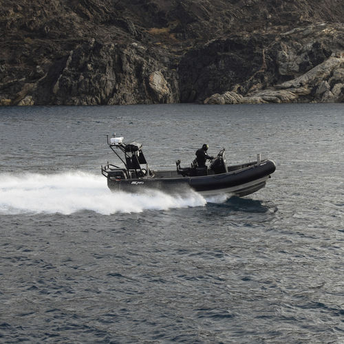 Nutzfahrzeug Berufsschiff - SRA 650 OB - Zodiac Milpro International - Außenborder / Aluminium / Festrumpf-Schlauchboot