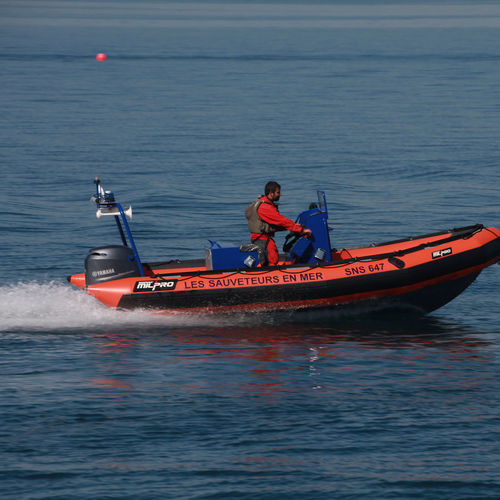 Rettungsboot Berufsschiff - SR 4.7 - Zodiac Milpro International - Arbeitsboot / Außenborder / Festrumpf-Schlauchboot