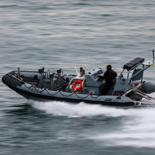 Außenborder-Berufsschiff - ZH 753 - Zodiac Milpro International - Festrumpf-Schlauchboot