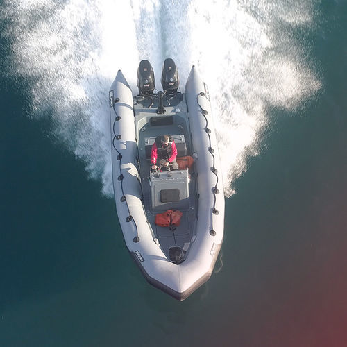 Arbeitsboot Berufsschiff - SR-6.3  - Zodiac Milpro International - Außenborder / Festrumpf-Schlauchboot