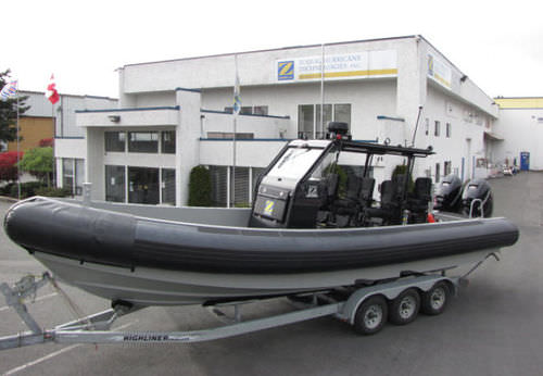 Außenborder-Berufsschiff - ZH 940 CDO - Zodiac Milpro International - Aluminium / Festrumpf-Schlauchboot