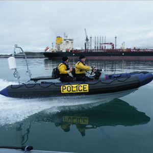 Arbeitsboot Berufsschiff - SR 4.0 - Zodiac Milpro International - Außenborder / Festrumpf-Schlauchboot