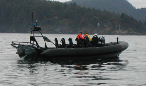 Außenborder-Berufsschiff - ZH 920 CDO - Zodiac Milpro International - Aluminium / Festrumpf-Schlauchboot