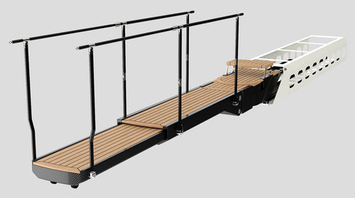Gangway für Boot - 5000 SERIES - C-QUIP - Teleskop / hydraulisch