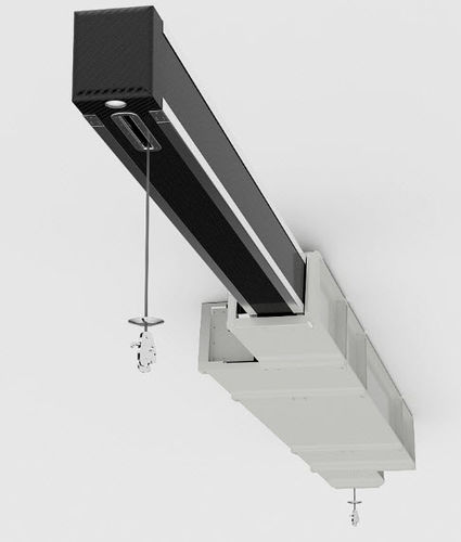 Davit für Yacht - OVERHAED CRANES - C-QUIP - hydraulisch / Teleskop / Decken