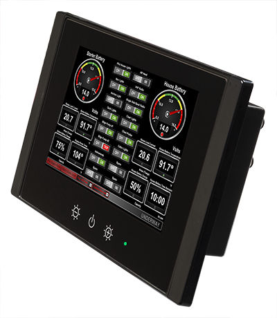 Monitor für Boot - TSM810C - Maretron - Multifunktion / 8" / mit Touchscreen