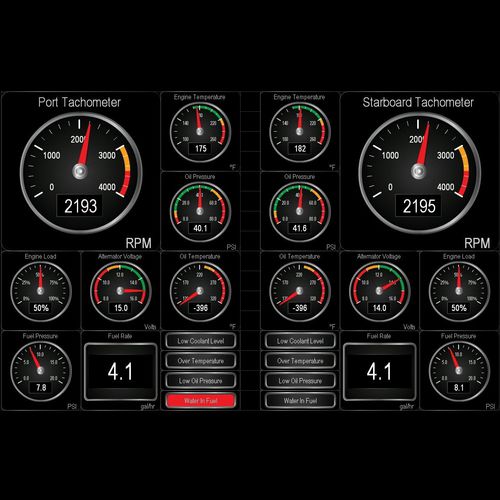Überwachungssoftware - N2KView® - Maretron - Navigation / für Boot