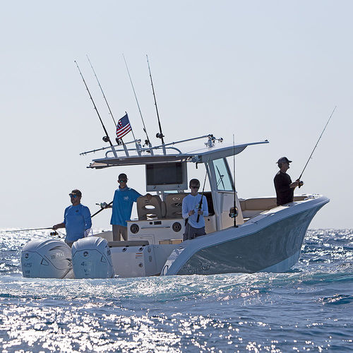 Express-Cruiser / Außenborder - 32 XS - Nautic Star Boats - zweimotorig / Open / mit Mittelkonsole